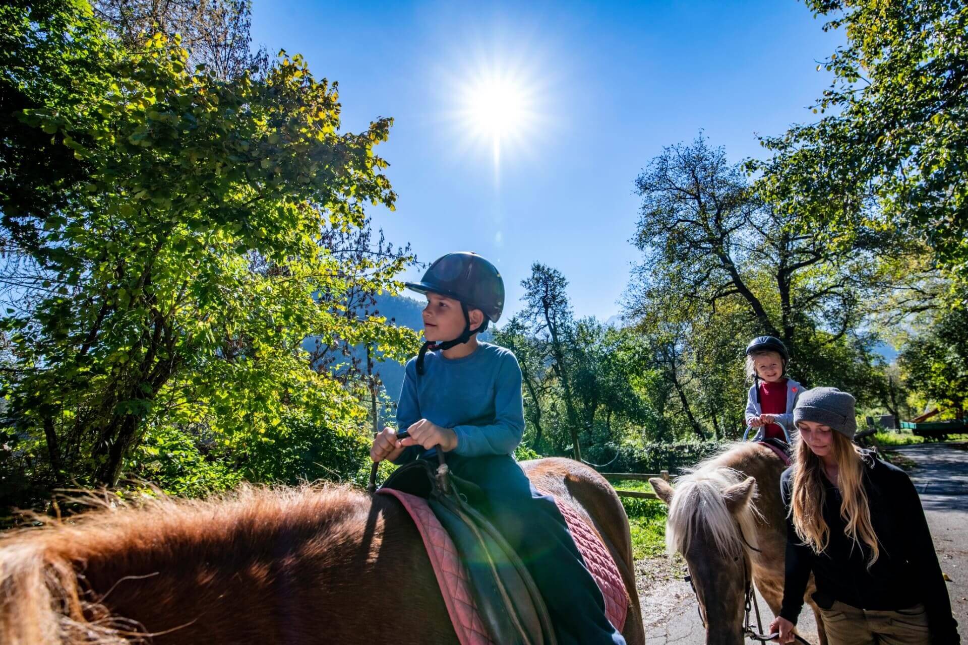 equitazioni e lezioni per imparare ad andare a cavallo in valtellina